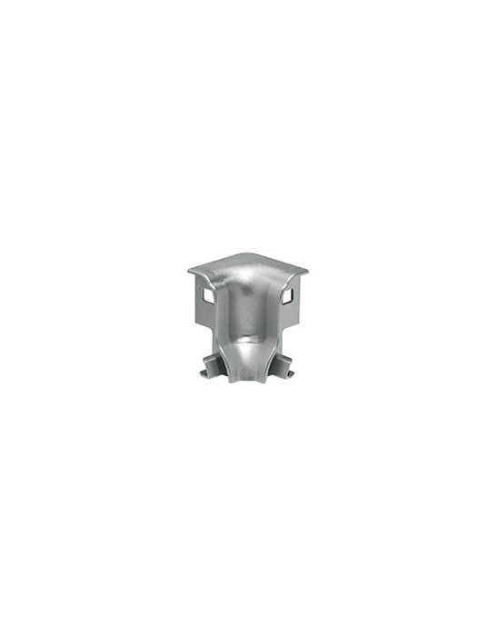 GLENOS connecteur interne 90° pour GLENOS Plinthe gris argent