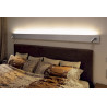 applique NAPIA TWIN alu brossé anodisé LED 166W 3000K