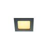 encastré KIT FRAME BASIC LED noir 94W 3000K alimentation incluse