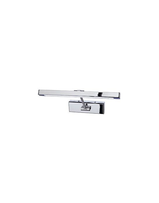 Spot Tableau bandeau 24 leds blanche, chrome