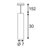 ENOLA_B PD-1 suspension laiton GU10 max 50W