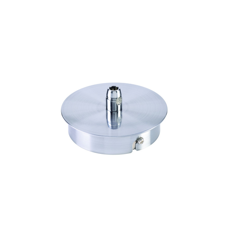 FITU 1 patère 1 passe-fil rond chrome