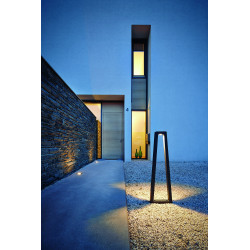 Borne LED anthracite BOOKAT 12.5W