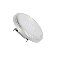 QR111 Retrofit LED, G53, 4000K, 40°, gris argent