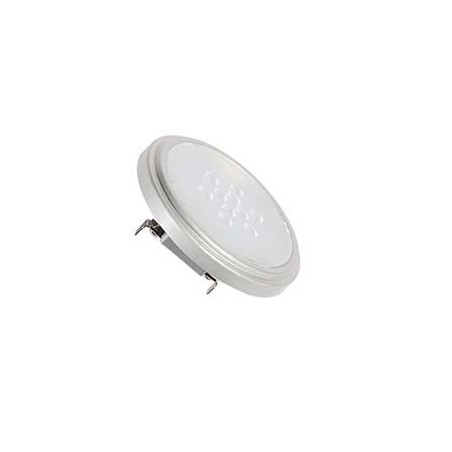 QR111 Retrofit LED, G53, 4000K, 40°, gris argent