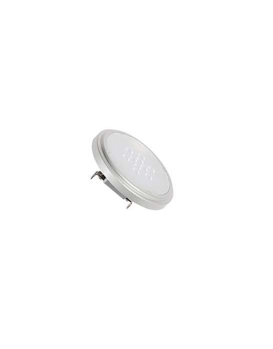 QR111 Retrofit LED, G53, 2700K, 40°, gris argent