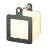 luminaire extérieur OMNICUBE, anthracite, E27 24W max., IP54