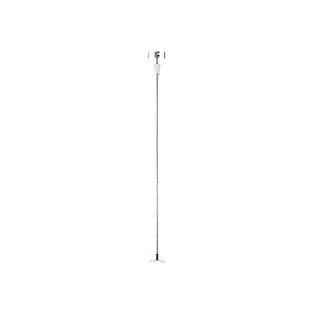 S-TRACK, kit de suspension, 1m, tige blanche