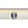 S-TRACK, rail 3 allumages en saillie, gris argent, 3m