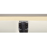 S-TRACK, rail 3 allumages en saillie, noir, 3m