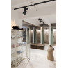 SPOT DANCER LED spot, noir, 3000K, adaptateur rail 3 allumages inclus