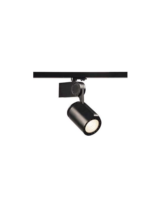SPOT DANCER LED spot, noir, 3000K, adaptateur rail 3 allumages inclus