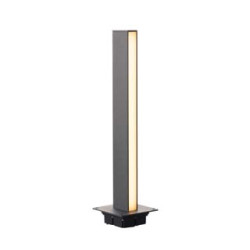 H-POL, simple, borne, anthracite, 60 cm