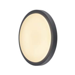 Plafonnier AINOS, rond, anthracite, LED 3000K, avec detecteur