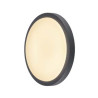 Plafonnier AINOS, rond, anthracite, LED 3000K, avec detecteur