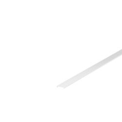 GRAZIA 20, diffuseur pour profil standard, 3m, plastique PMMA satine