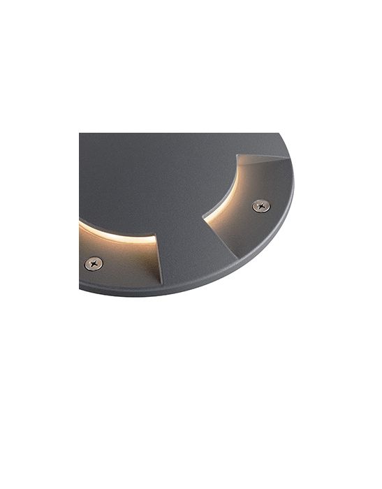 BIG PLOT rond, 4 fenetres, anthracite