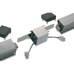 Q-line connecteur droit, blanc