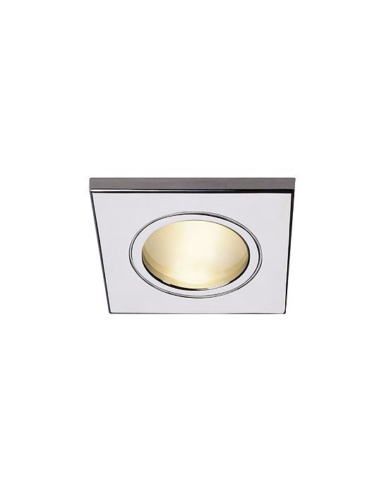 Spot carré encastrable extérieur blanc FGL OUT MR16