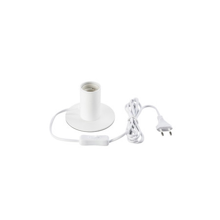 FITU E27, lampe a poser, blanc