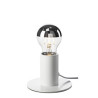FITU E27, lampe a poser, blanc