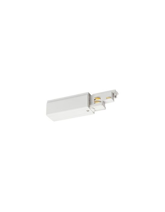 S-TRACK DALI, Alimentation, terre droite, blanc