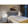 SOMNILA SPOT, applique intérieure, liseuse, version gauche, blanc, LED, 13W, 3000K, avec port USB