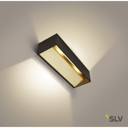applique intérieure LOGS IN L, aluminium/blanc, LED 19W, 2000-3000K, Dim-to-warm