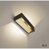 applique intérieure LOGS IN L, aluminium/blanc, LED 19W, 2000-3000K, Dim-to-warm