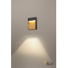 FLATT SENSOR, applique extérieure anthracite, LED 16W, 3000/4000K, avec détecteur de mouvements