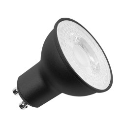 Source LED QPAR51, noir, GU10, 3000K