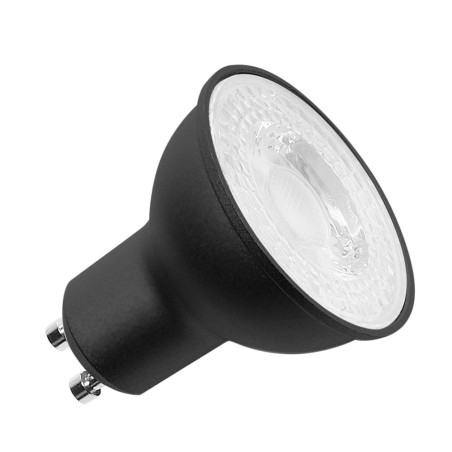 Source LED QPAR51, noir, GU10, 3000K