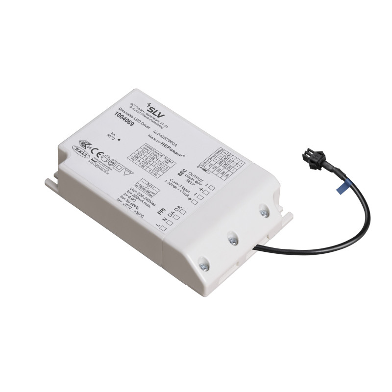 Alimentation LED, intérieur, blanc, 230/350/500/700mA, 1,5-40,6W