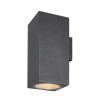 applique extérieure carré ENOLA L, anthracite, LED 53W, 3000K/4000K, IP65, up/down