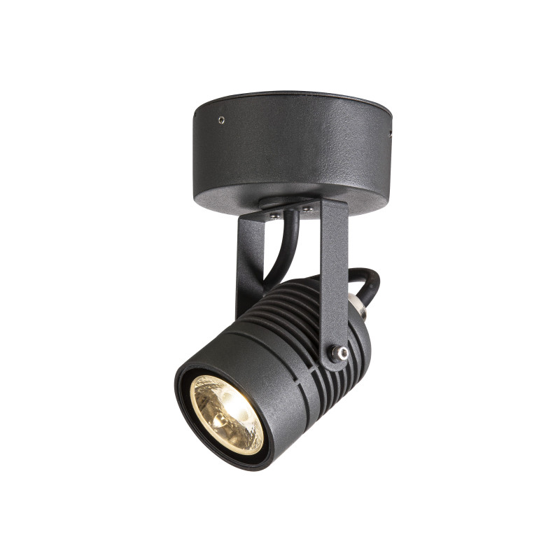 LED SPOT, applique extérieure, anthracite, LED, 6W, 3000K, IP65
