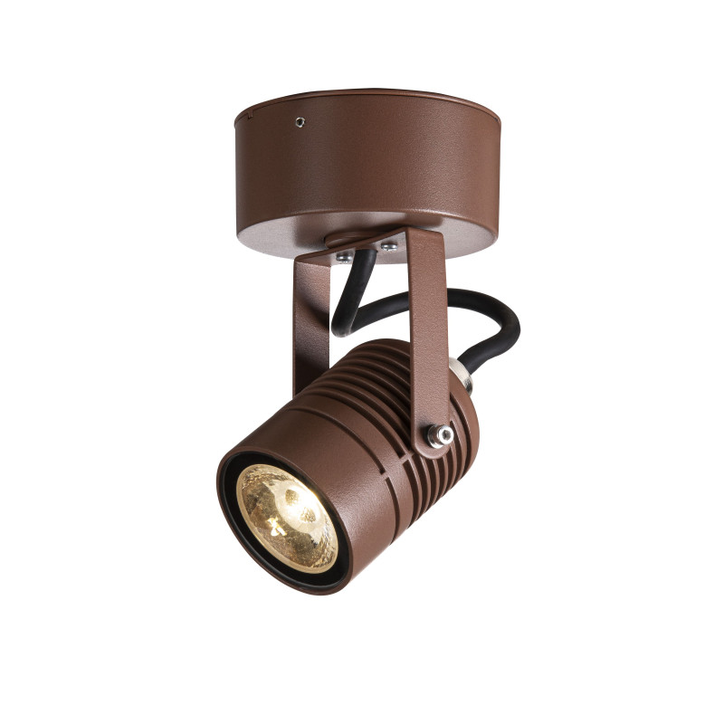 LED SPOT, applique extérieure, rouille, LED, 6W, 3000K, IP65