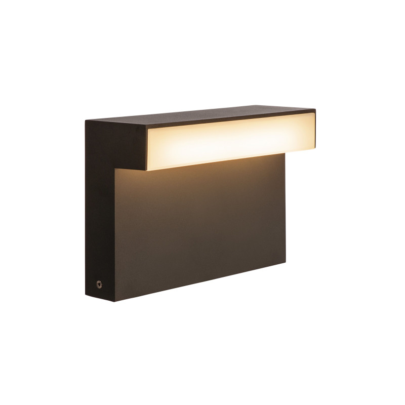 L-LINE OUT 30, borne extérieure, anthracite, LED, 11,5W, 3000/4000K, interrupteur CCT, IP65