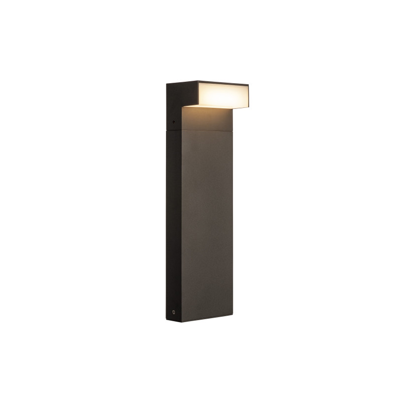 L-LINE OUT 50, borne extérieure, horizontal, anthracite, LED, 7W, 3000/4000K, interrupteur CCT, IP65