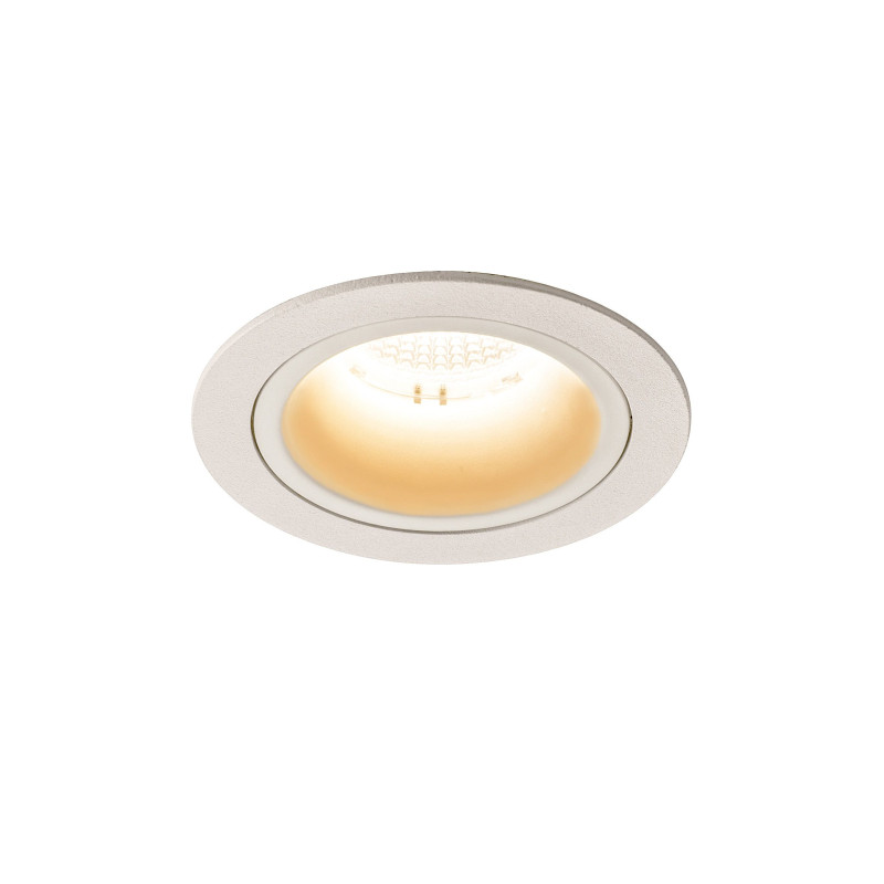 NUMINOS, encastré de plafond intérieur, 20°, blanc, LED, 2700K