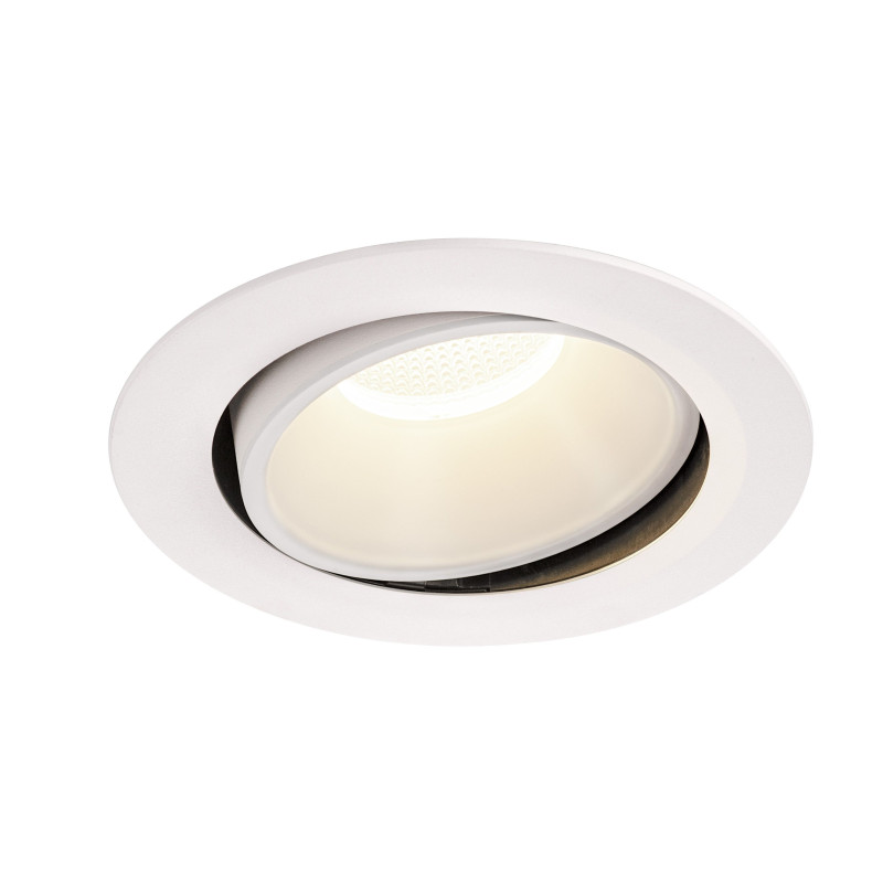 NUMINOS, encastré de plafond intérieur, 20°, blanc, LED, 4000K, orientable