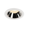 NUMINOS, encastré de plafond intérieur, 20°, blanc/chrome, LED, 3000K