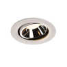 NUMINOS, encastré de plafond intérieur, 20°, blanc/chrome, LED, 3000K, orientable