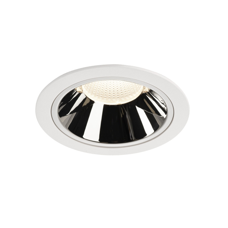 NUMINOS, encastré de plafond intérieur, 20°, blanc/chrome, LED, 4000K