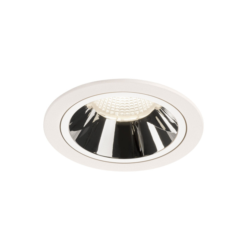 NUMINOS, encastré de plafond intérieur, 20°, blanc/chrome, LED, 4000K