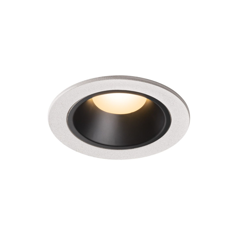 NUMINOS, encastré de plafond intérieur, 20°, blanc/noir, LED, 3000K