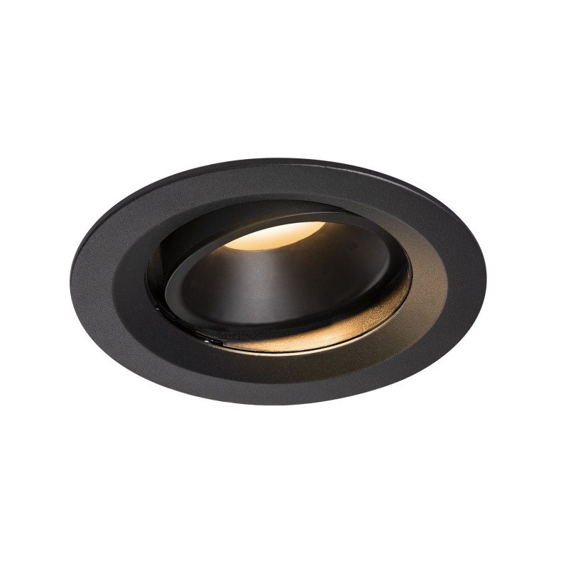 NUMINOS, encastré de plafond intérieur, 20°, noir, LED, 2700K, orientable