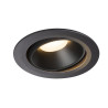 NUMINOS, encastré de plafond intérieur, 20°, noir, LED, 3000K, orientable