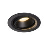 NUMINOS, encastré de plafond intérieur, 20°, noir, LED, 3000K, orientable