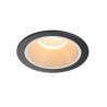 NUMINOS, encastré de plafond intérieur, 20°, noir/blanc, LED, 2700K