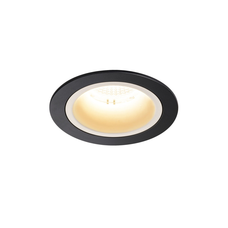 NUMINOS, encastré de plafond intérieur, 20°, noir/blanc, LED, 3000K